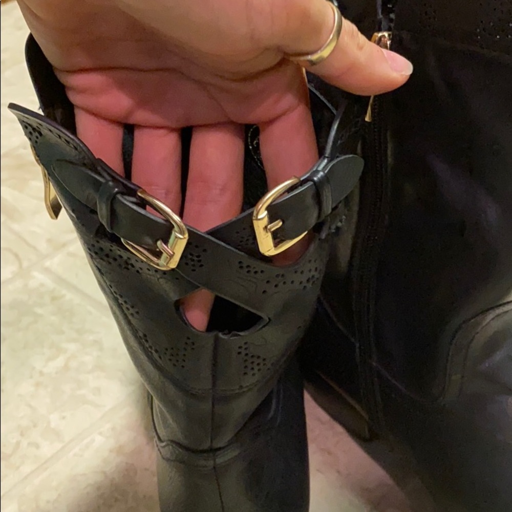 Leather Booties - Picture 2 of 4